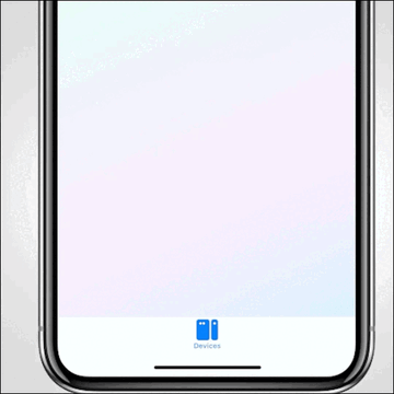 Finding the Magic Light Kit light string in the app device list