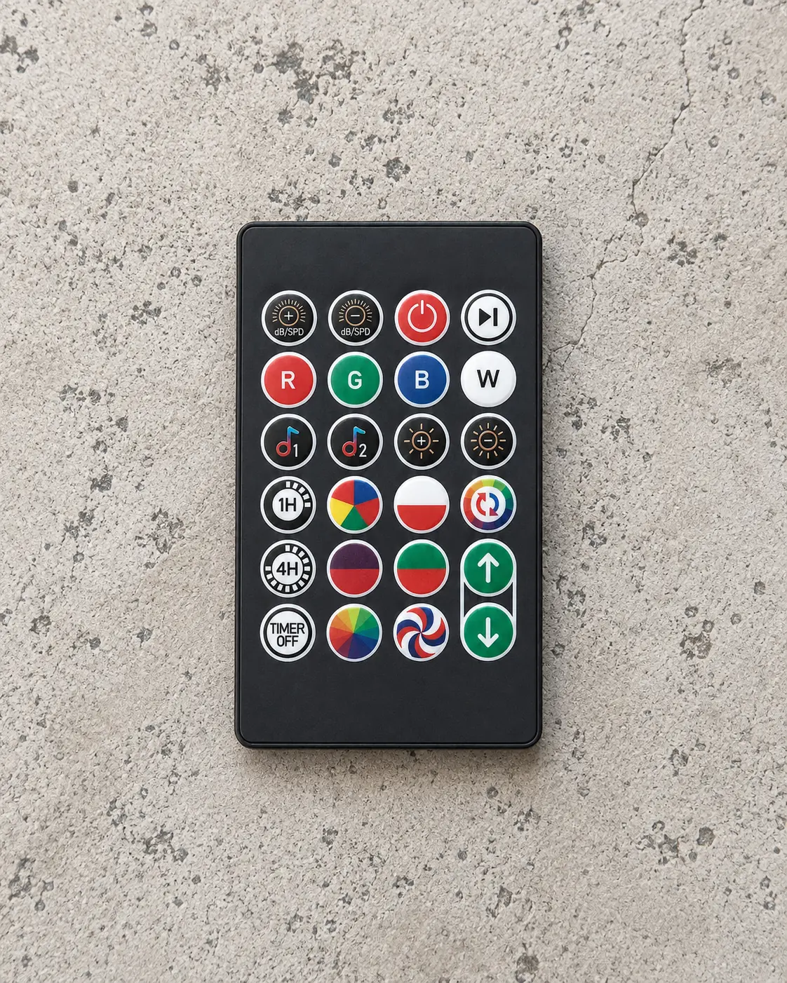 24 key remote control